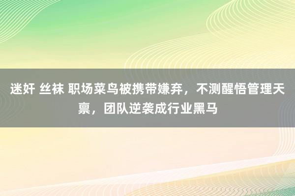迷奸 丝袜 职场菜鸟被携带嫌弃，不测醒悟管理天禀，团队逆袭成行业黑马